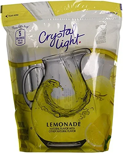 Crystal Light Lemonade 2Pack, 8.6 oz, 16 Count (Pack of 2)