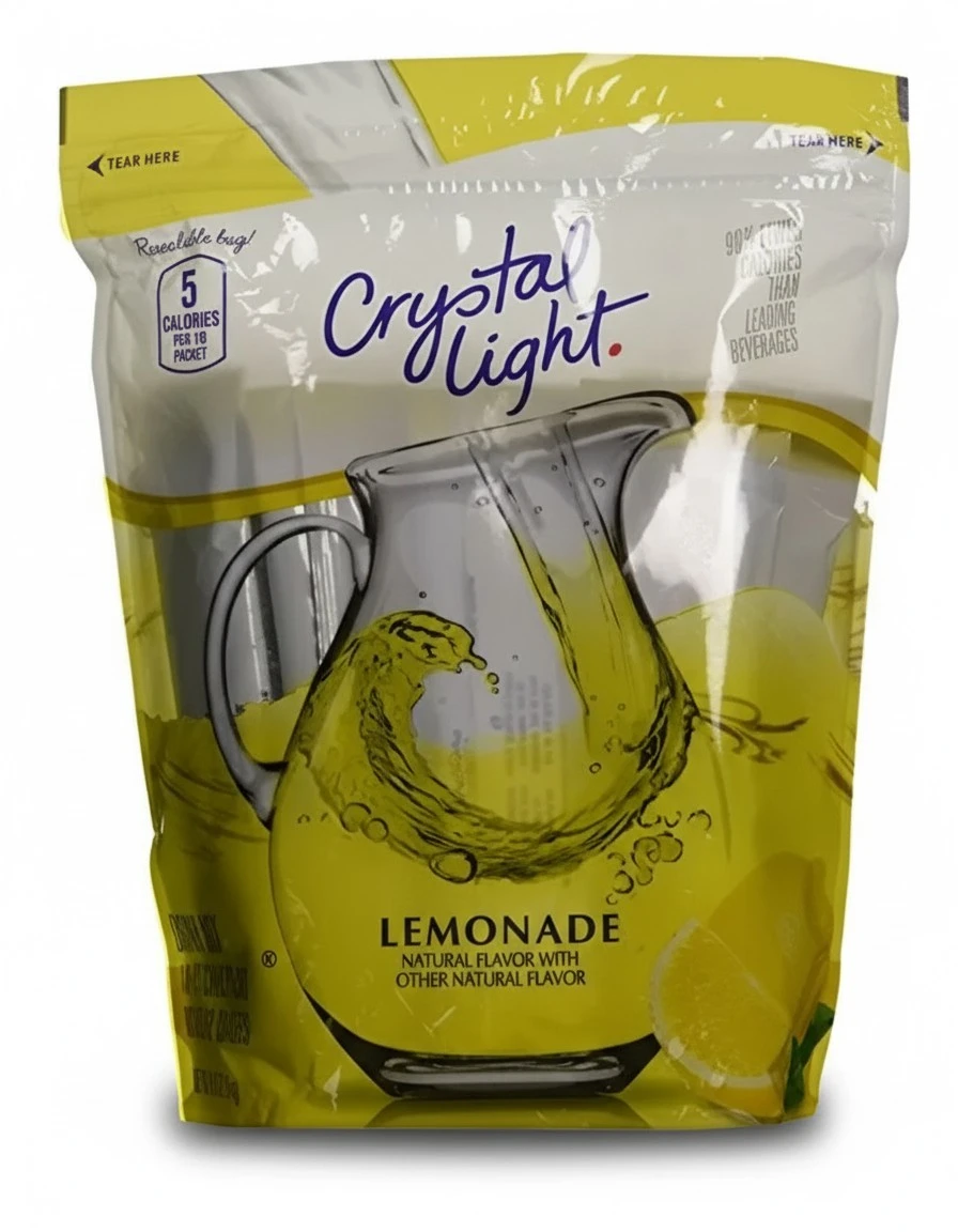 Crystal Light Lemonade 2Pack, 8.6 oz, 16 Count (Pack of 2)