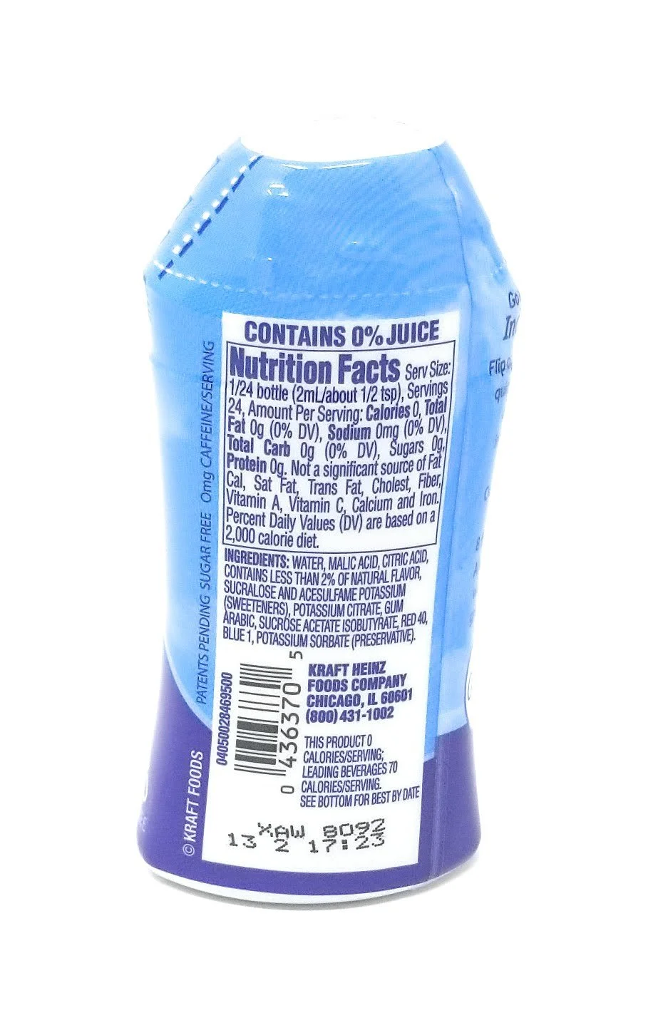 Crystal Light Liquid Concentrate 1.62 oz. bottle (Pack of 6) (Blueberry Raspberry)