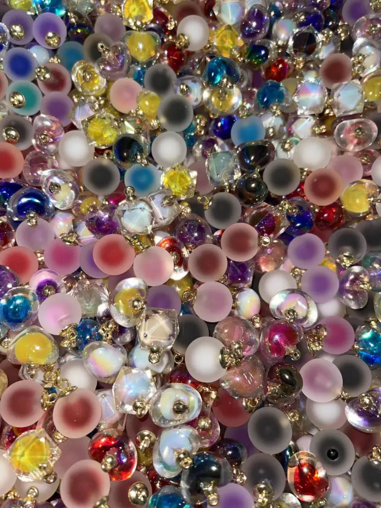 DIY Beads- Ground Glass