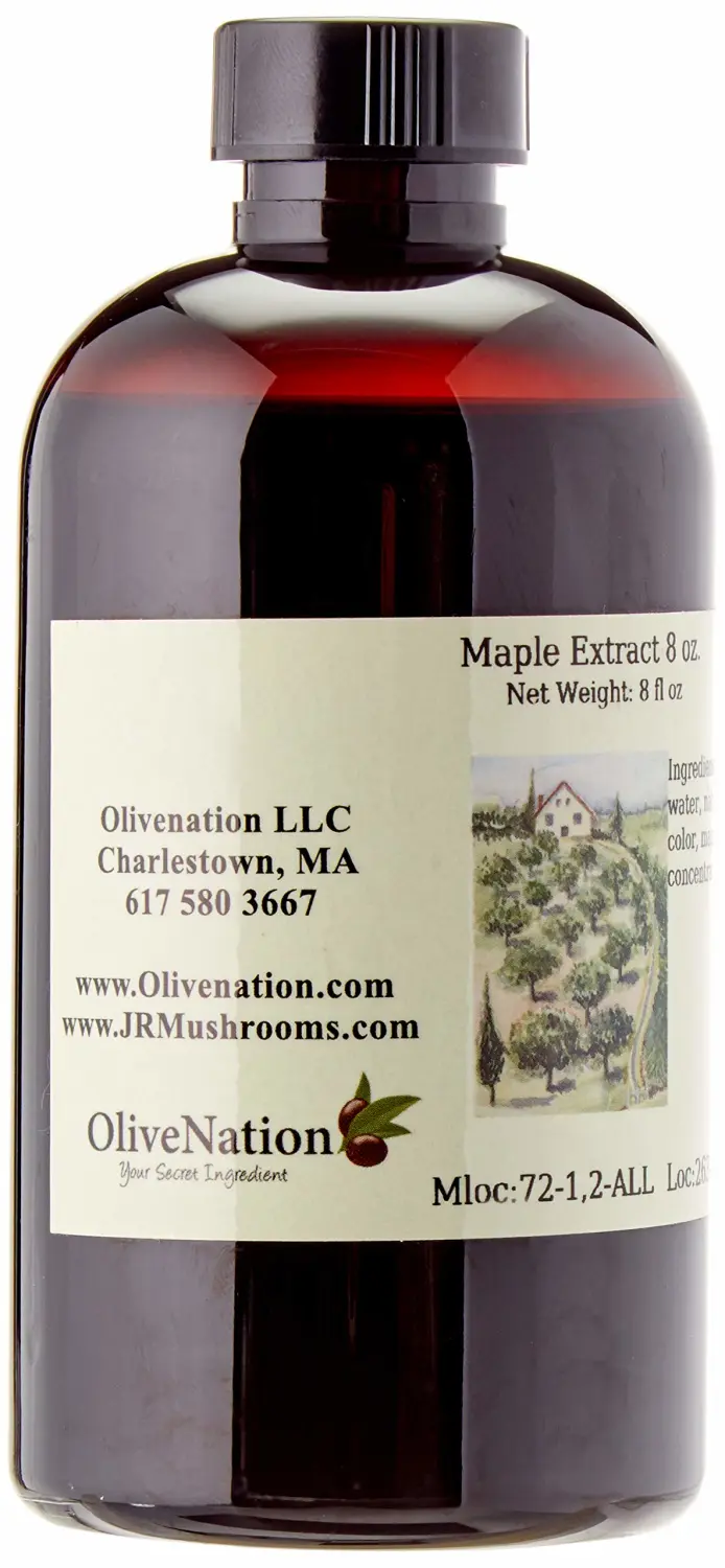 Maple Flavoring For Baking - Water Soluble Flavor for Baking and Cooking - Non-GMO - Gluten Free - Kosher - Vegan - 8 ounces