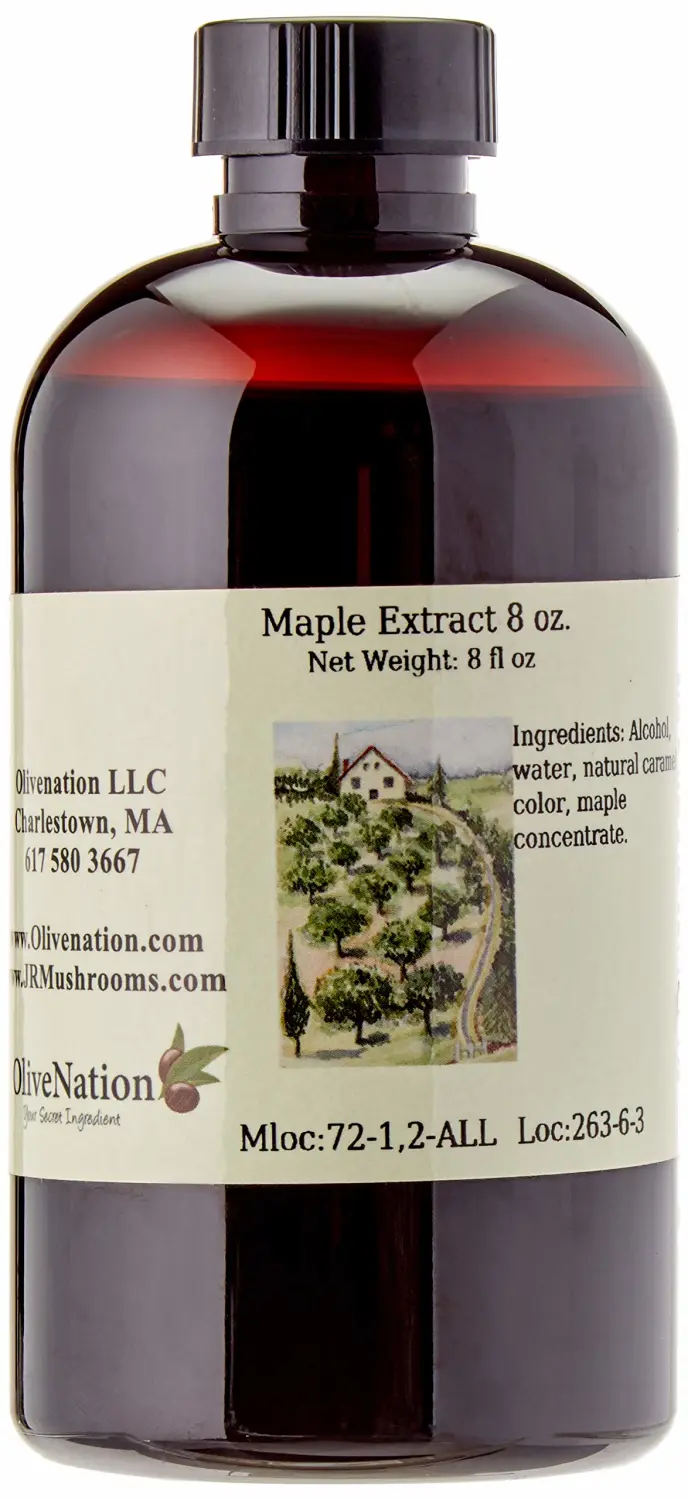 Maple Flavoring For Baking - Water Soluble Flavor for Baking and Cooking - Non-GMO - Gluten Free - Kosher - Vegan - 8 ounces