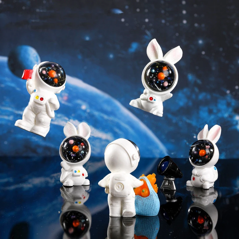 Cartoon Bunny Cute Resin Ornaments