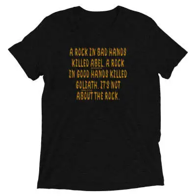 Europe And America This Is Not About Rock Crew Neck Short Sleeve T-shirt