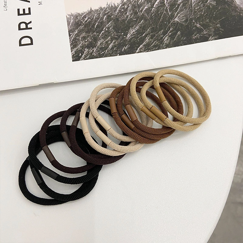 Women's Fashion Versatile Hair Tie High Elasticity Leather Band