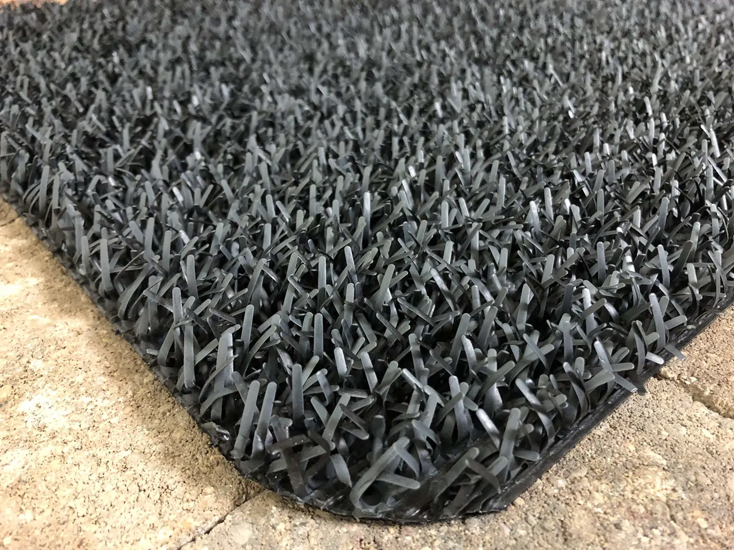 CLEAN MACHINE 10376908 High Traffic AstroTurf Dirt Trapper Doormat, 17.5" x 29.5", Charcoal