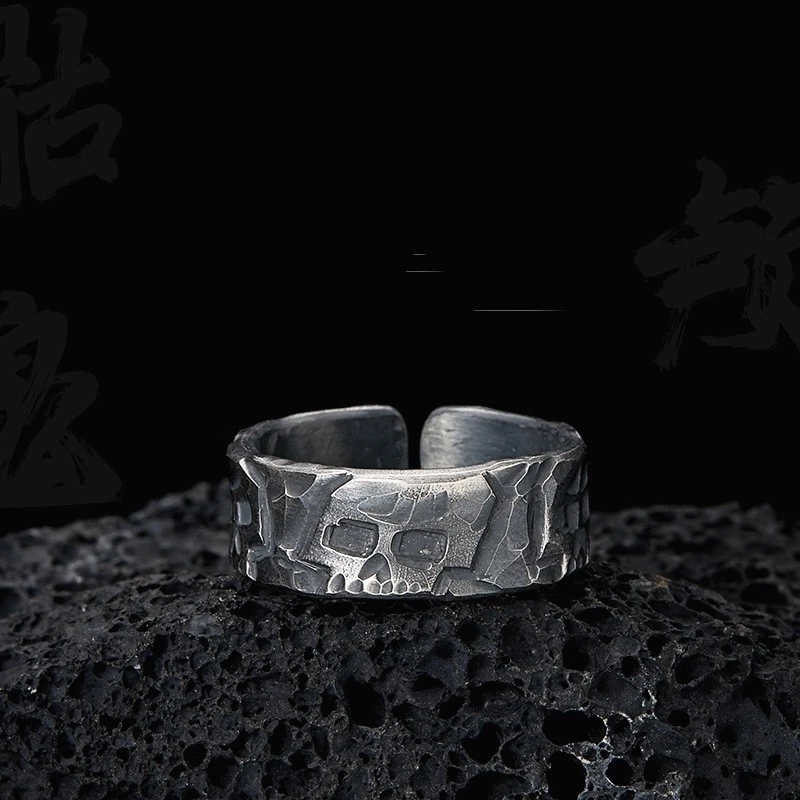 Male Trend Domineering Retro Ring Single