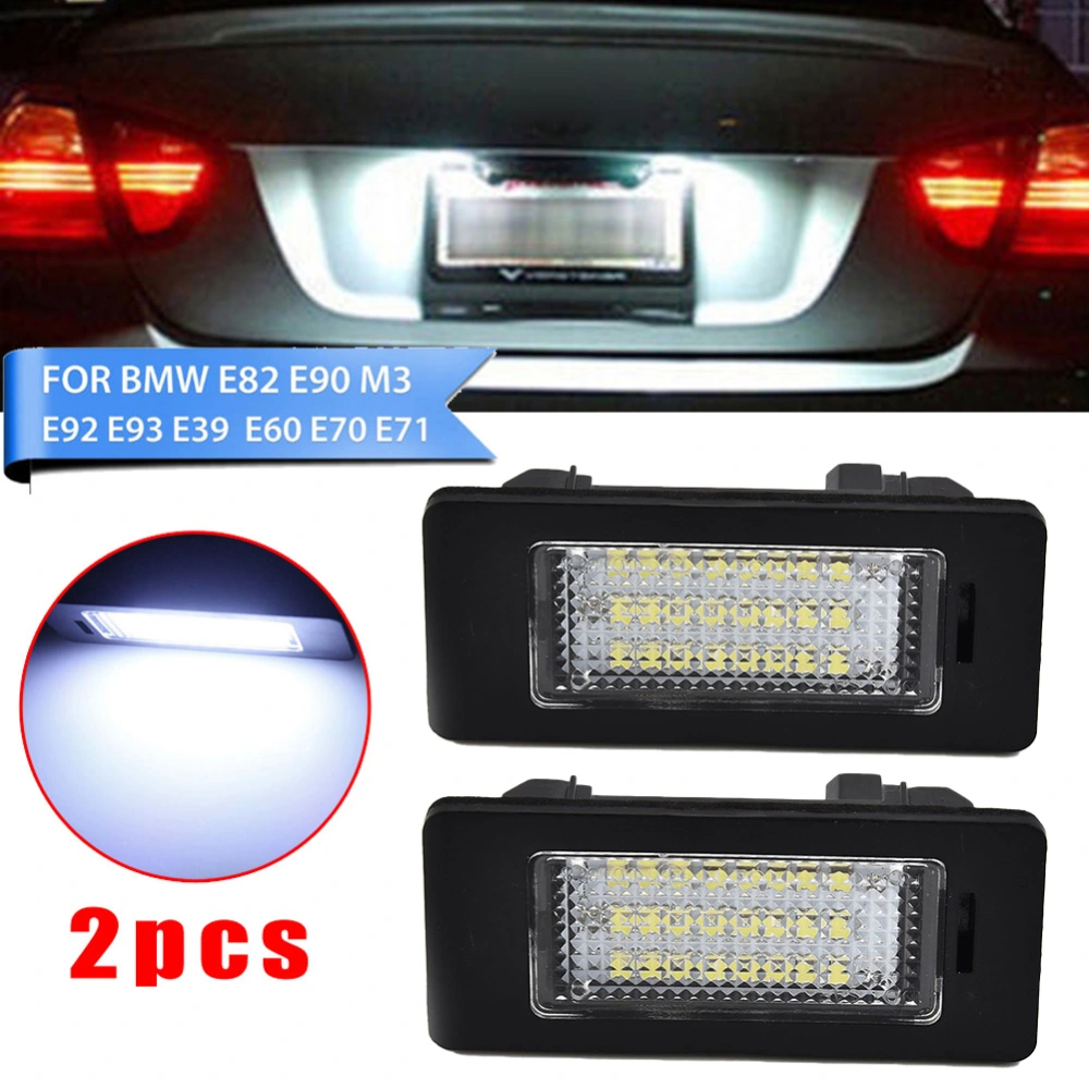 Fashion Simple LED License Plate Light