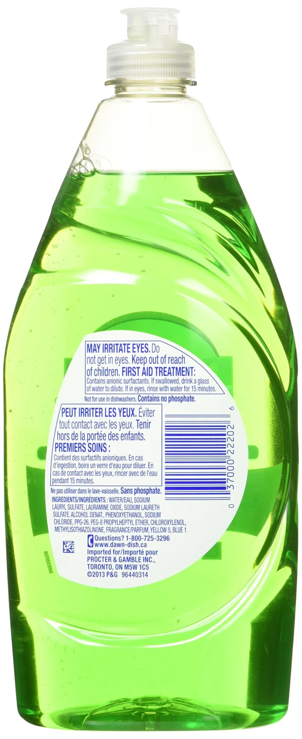 Dawn Ultra Dishwashing Liquid Dish Soap, Antibacterial Apple Blossom, 21.6 fl oz (Pack of 2)