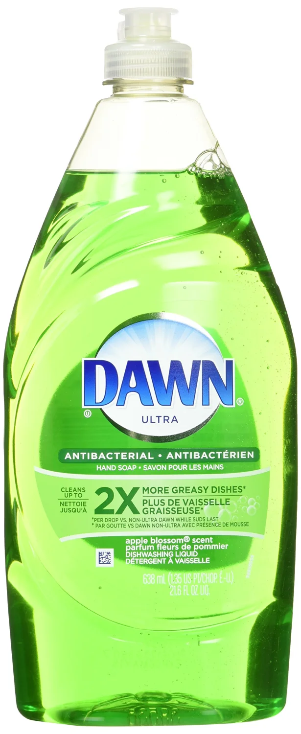 Dawn Ultra Dishwashing Liquid Dish Soap, Antibacterial Apple Blossom, 21.6 fl oz (Pack of 2)