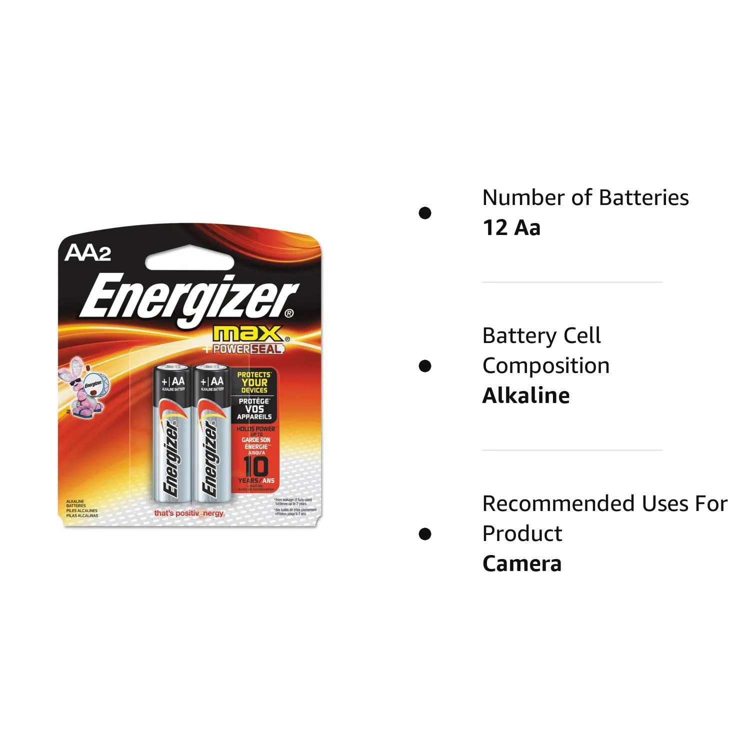 Energizer Alkaline Battery