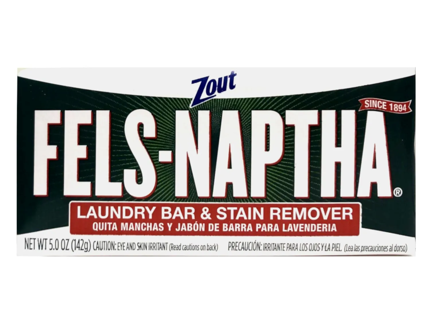 Fels-Naptha Heavy Duty Laundry Bar Soap 5 Ounces