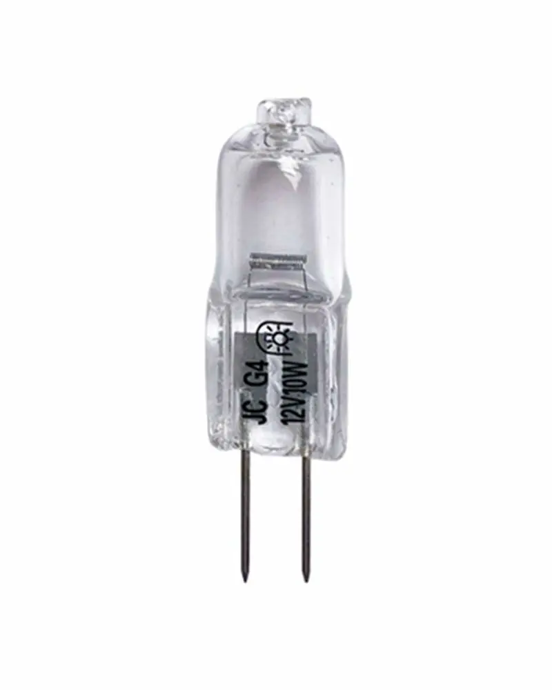 Vstar Q20/G4/CL/12V,10 Watt,T3 JC Type,12 Volt,Clear,G4 Bi-pin Base,Halogen Light Bulb(20 Pack)