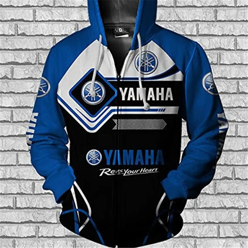 3D Auto Logo Series Color Printing Zipper Hoodie Fashion Men And Women