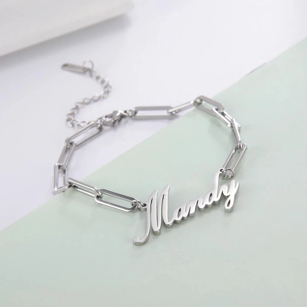 Stylish Stainless Steel Square Chain