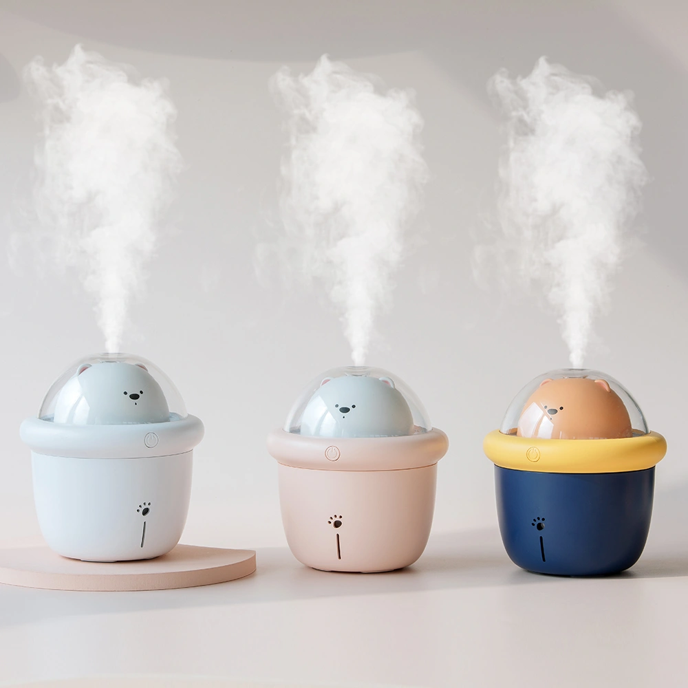 Space Bear Air Humidifier Ultrasonic Cool Aroma Diffuser With LED Light