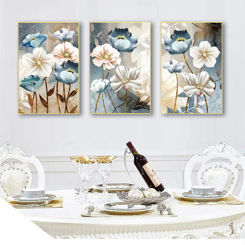 Living Room Decorated Canvas Painting