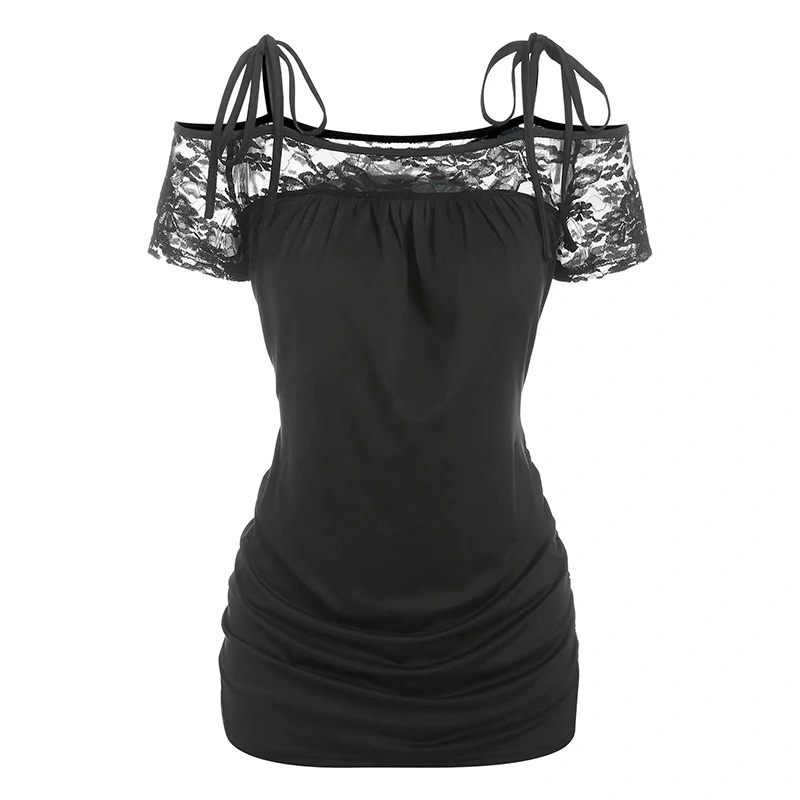 Knitted Stitched Rayon Suspender Top