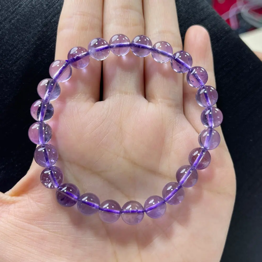 Men's And Women's Fashion Real Amethyst Bracelet