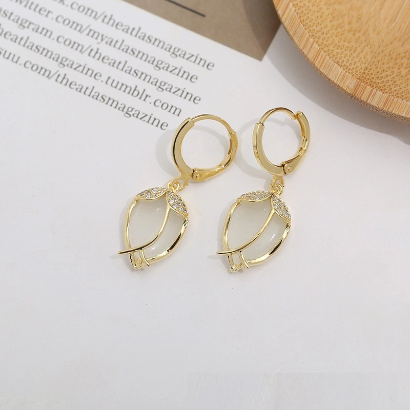 Original Design New Simple Diamond Earrings