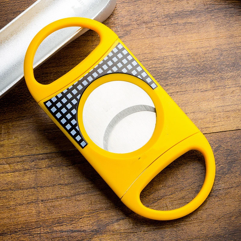 Cigar Cutter Set V-Cut Sharp Stainless Steel Scissors