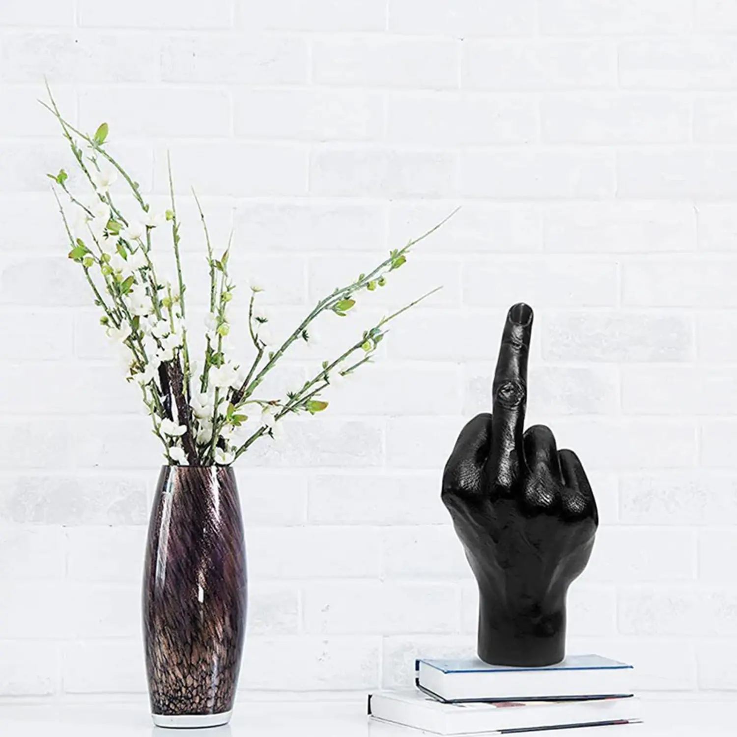 Personalized Resin Finger Sculpture Art Decoration