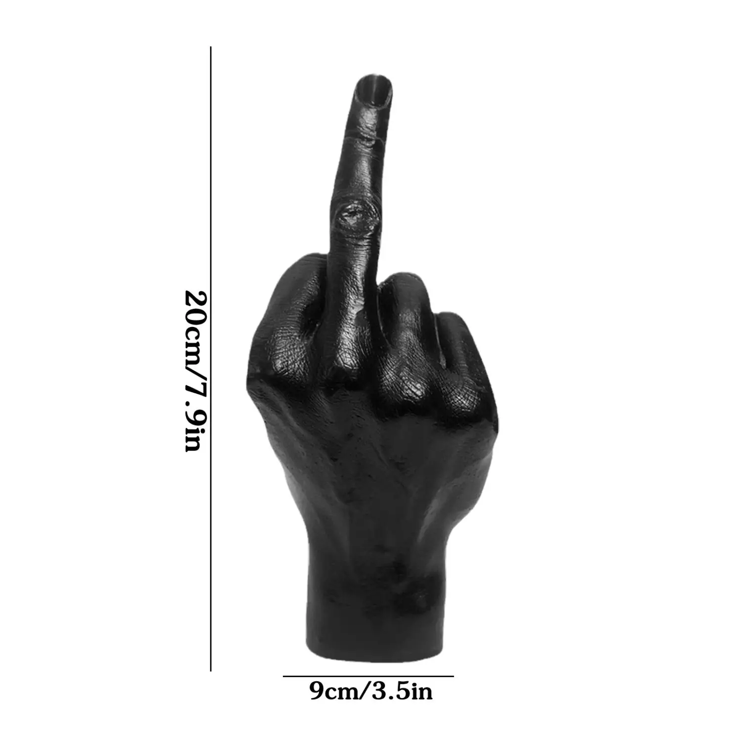 Personalized Resin Finger Sculpture Art Decoration