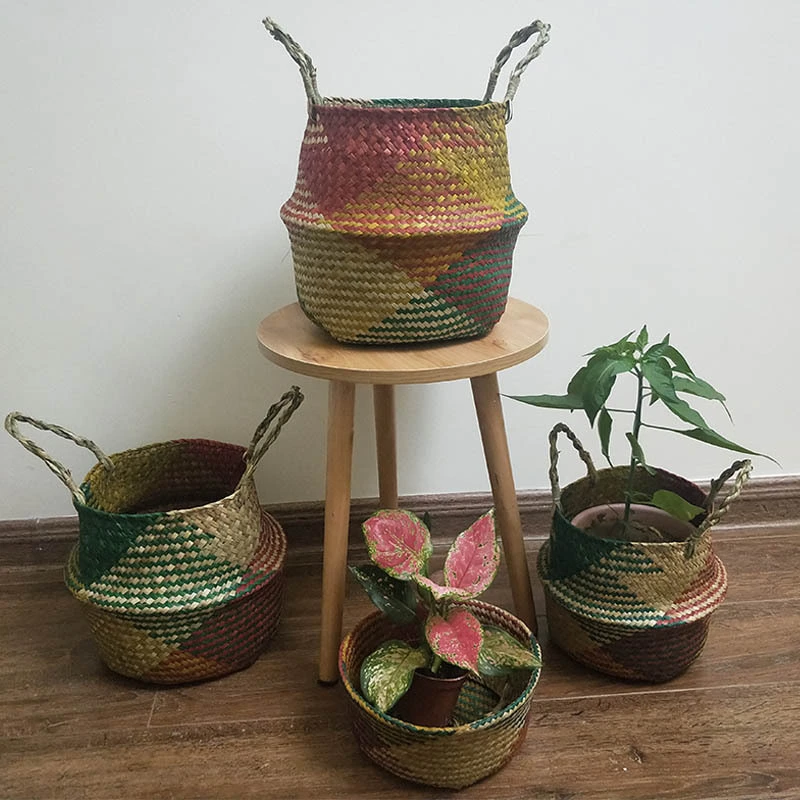 New Hand Woven Storage Basket