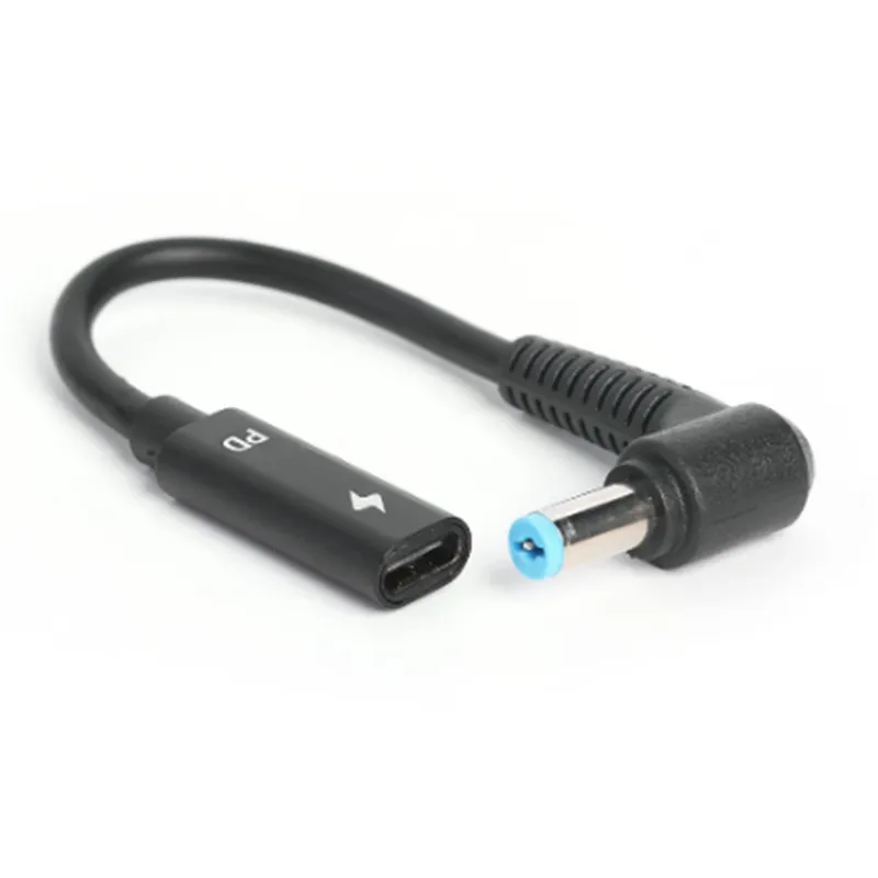 PD Decoy Type-C Female To DC Power Laptop Fast Charging Cable