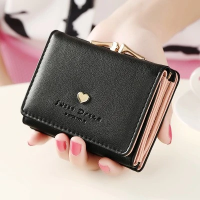 Buckle Change Bit Card Bag Multi-function Wallet