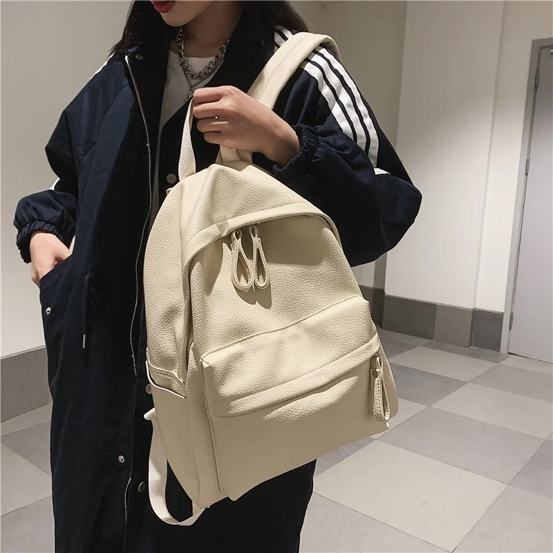 Men And Women Fashion Casual Students Shoulder Backpack