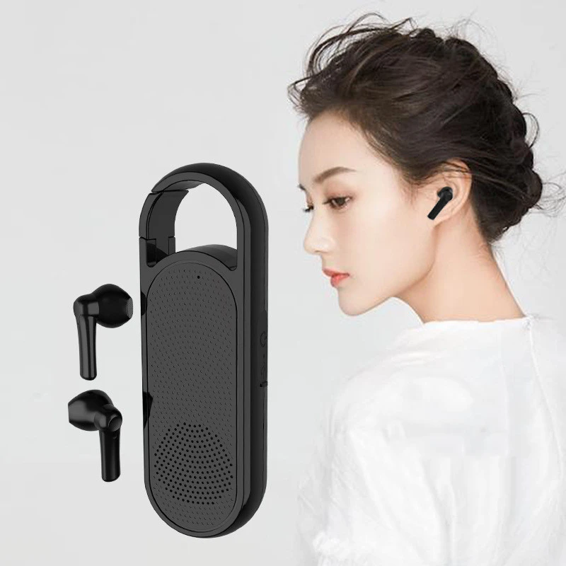 Outdoor Portable Bluetooth Speaker Headphones Two In One