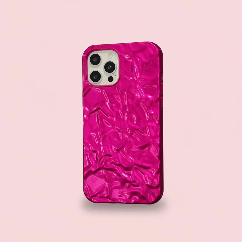 Crystal Rose Ruffle Phone Case