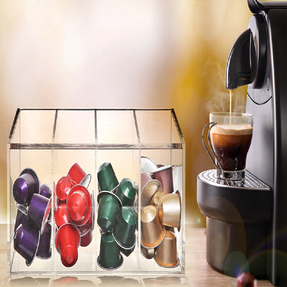 Fashion Acrylic Display Coffee Storage Box