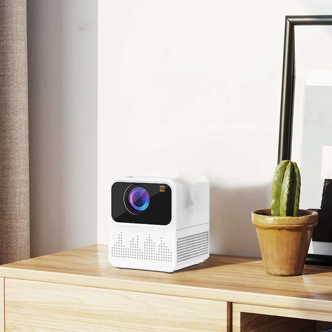 Mini Portable High-definition Projector For Home Use Vertical Projection Screen