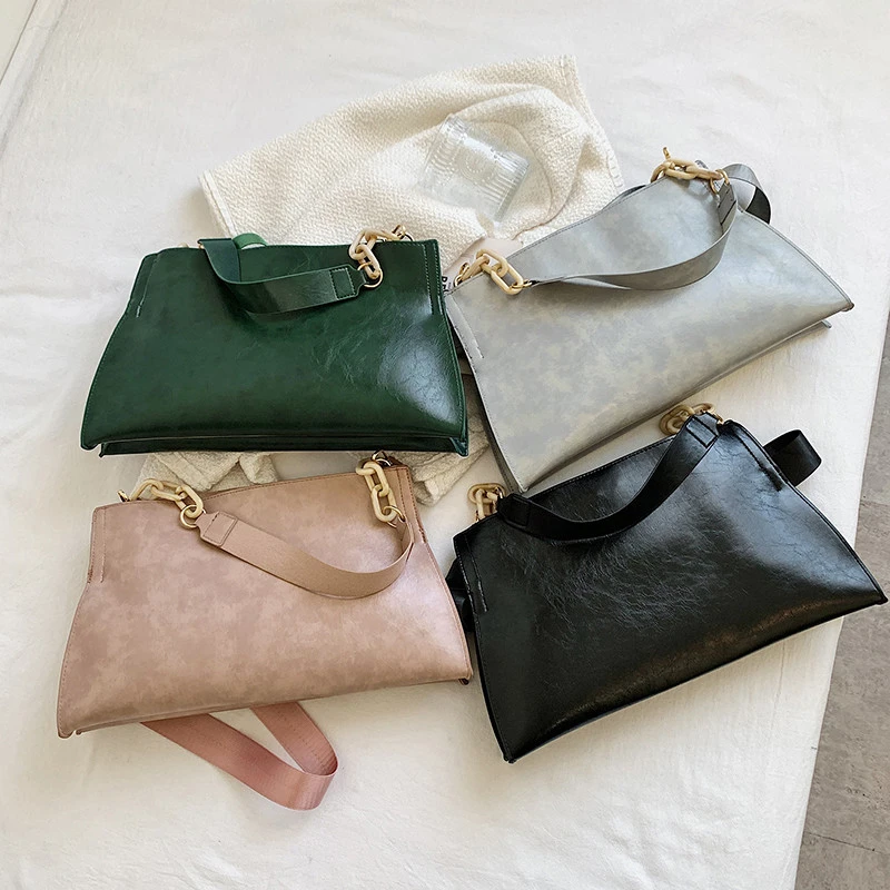 Large Capacity Lightweight One Shoulder Simple Crossbody Bag