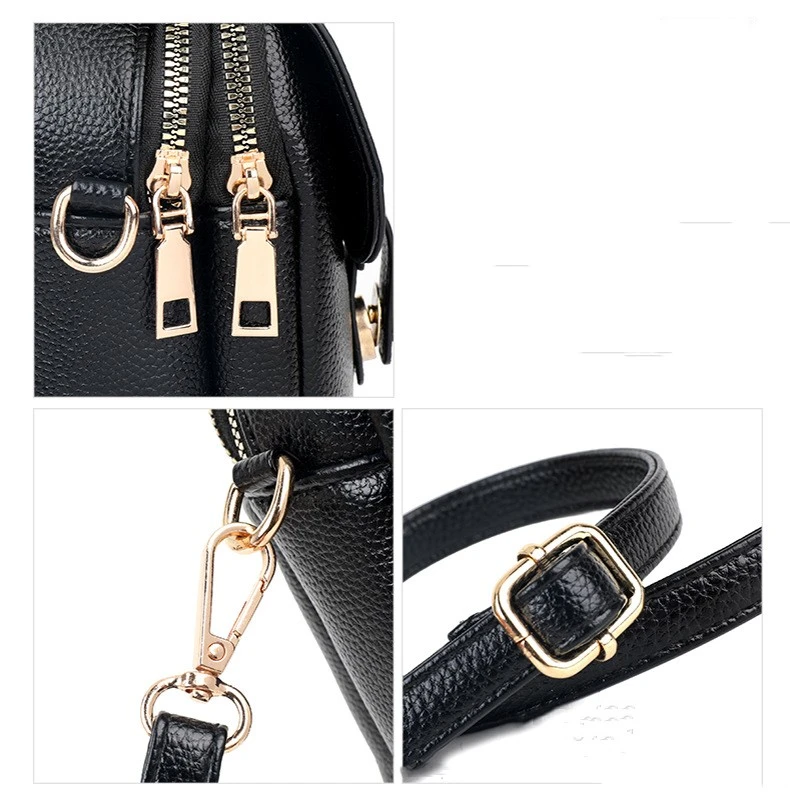 Vertical Single Shoulder Diagonal Span Large Capacity Vintage Bag