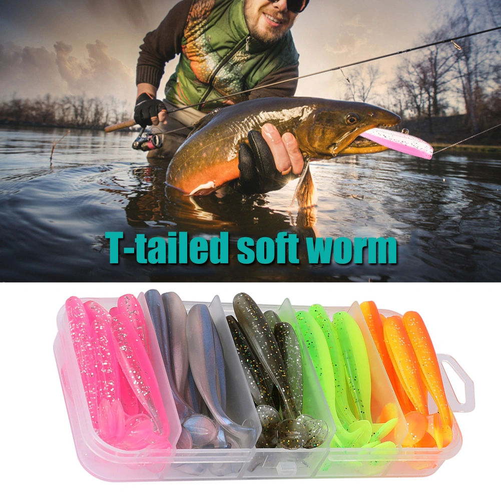 Luya Soft Bait Worm Set