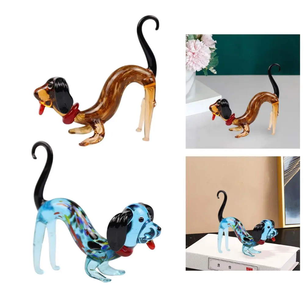 Home Creative Glass Animal Decoration