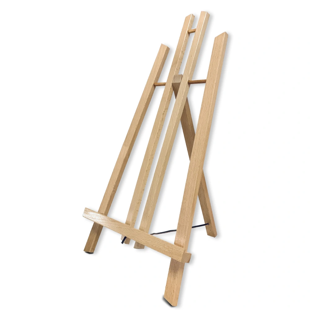 Wood easel stand