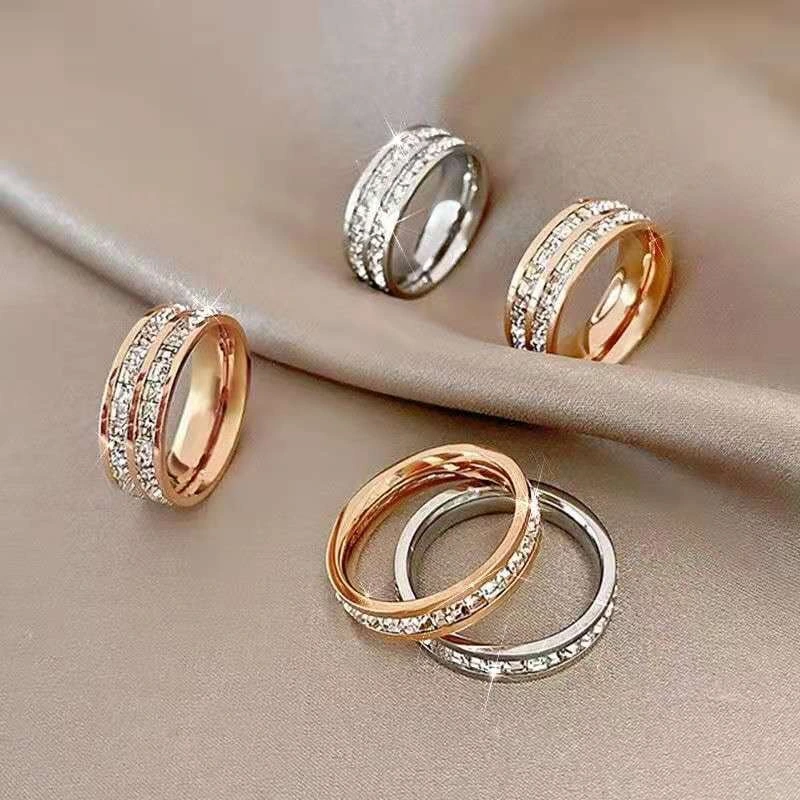 Women's Fashion Titanium Steel Ring