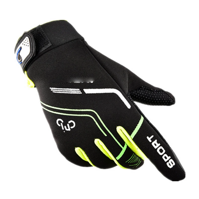 Men's Riding Full Finger Outdoor Sports And Casual Non-slip Wear-resistant Motorcycle Bicycle Gloves