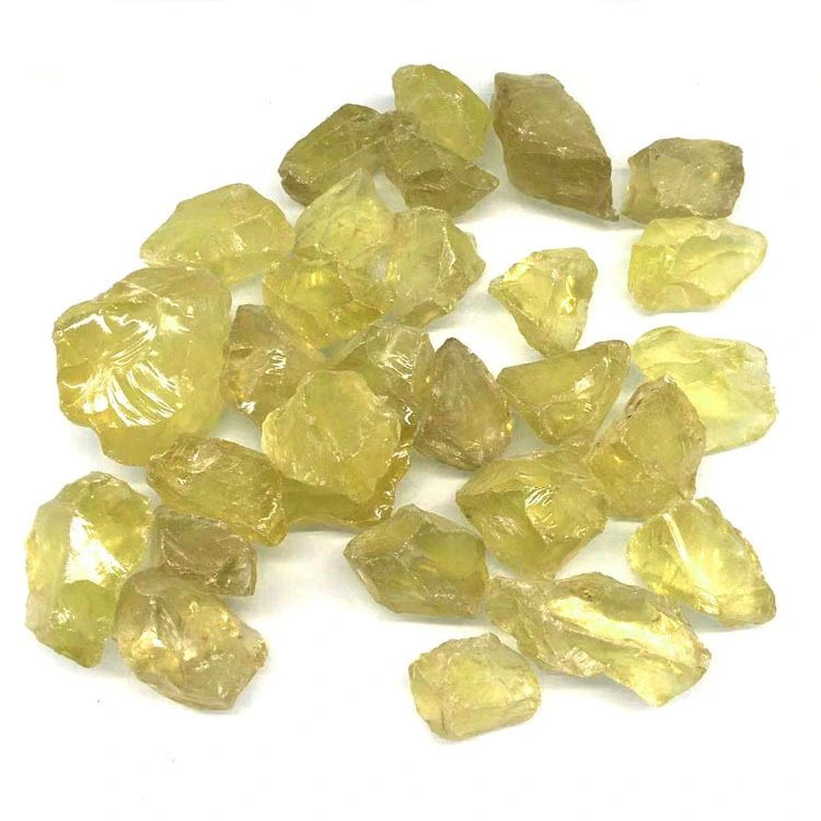 Fashionable Natural Yellow Crystal Original Stone