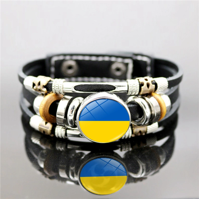 Leather Vintage Handmade Multi-layer Woven Beads Bracelet