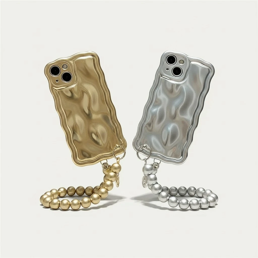 Advanced Electroplated Meteorite Patterned Phone Case