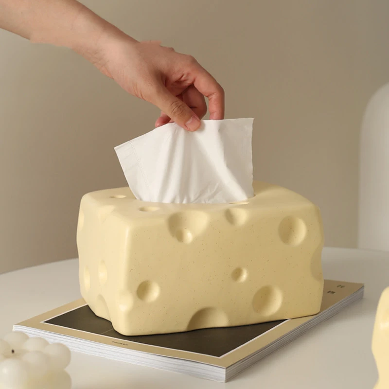 Cheese Tissue Box Home Living Room