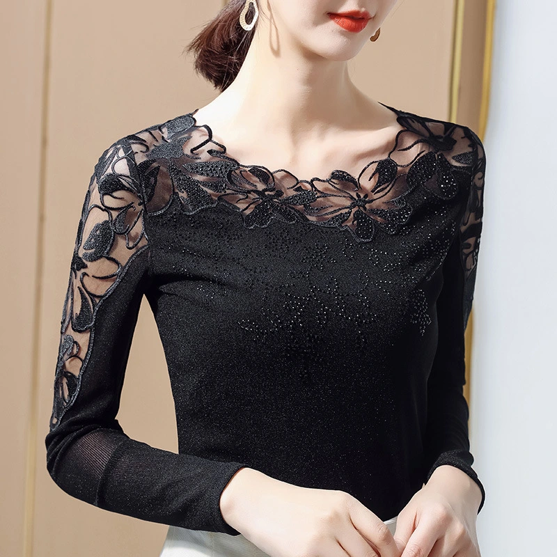 New Fashion Lace Embroidered Gauze