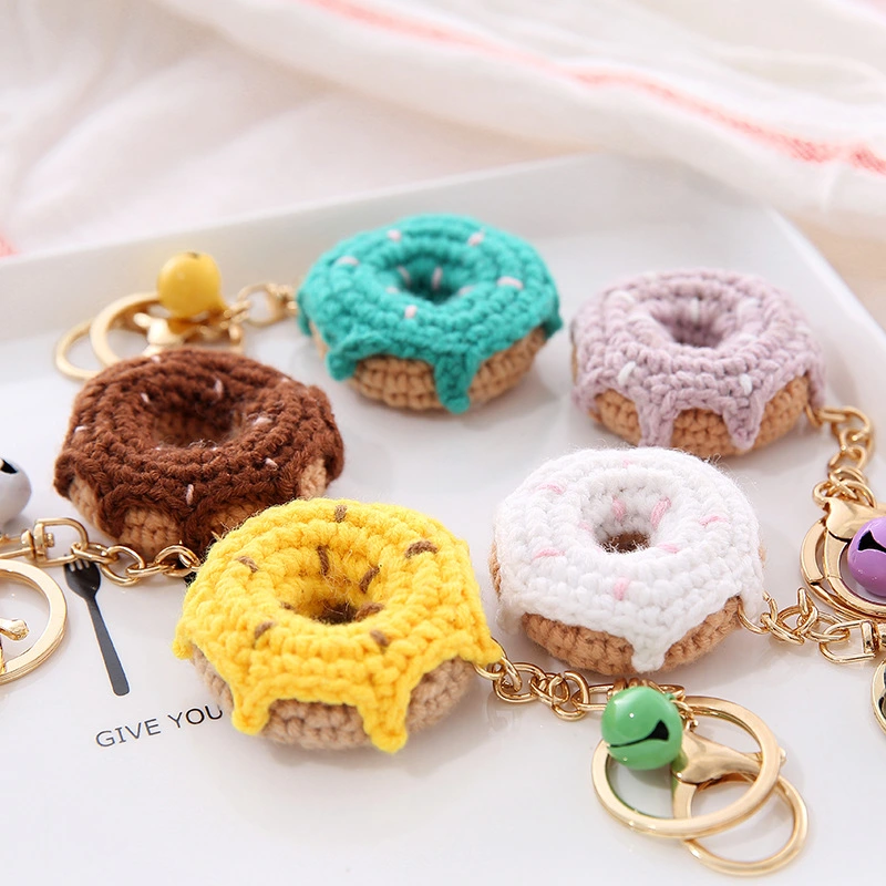 Wool Ball Key Chain Pendant