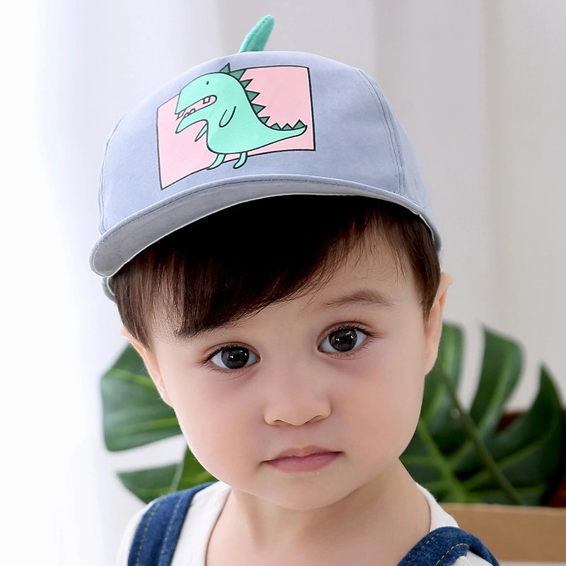 Dinosaur Flat Brim Baseball Cap Sun Hat