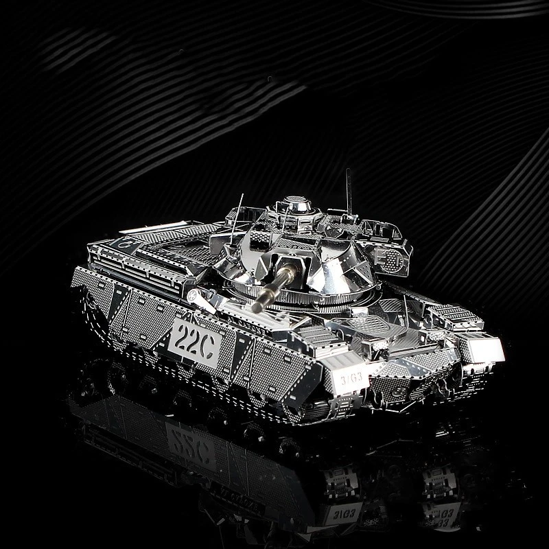 3D Metal Assembly Model DIY Puzzle Puzzle I21142 MK50 Chieftain Tank